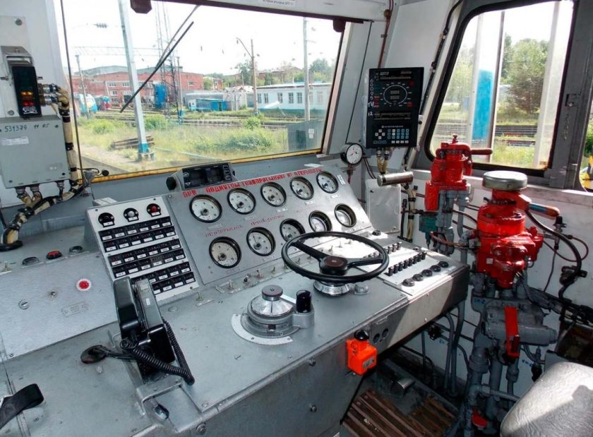 Электровоз вл65 кабина