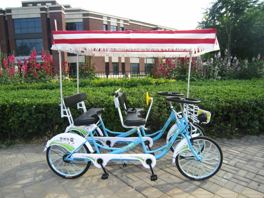 Четырехместный велосипед