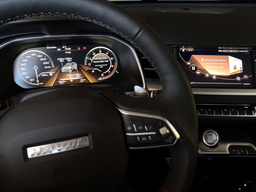 Haval h6 панель приборов