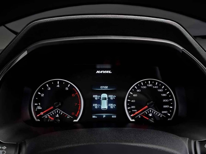 Haval f7 приборная панель