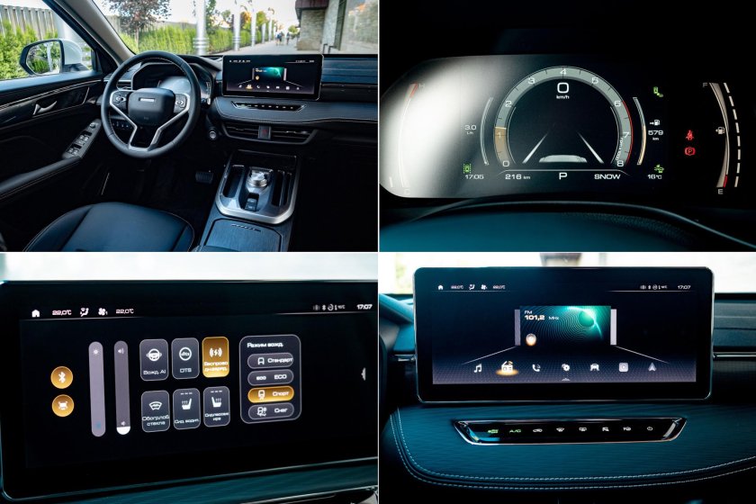 Проекционный дисплей Haval Jolion