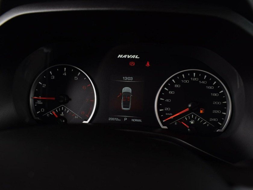 Haval f7x приборная панель