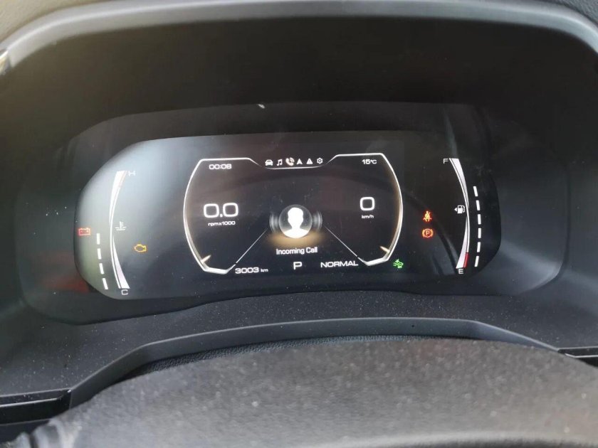 Приборка Haval f7