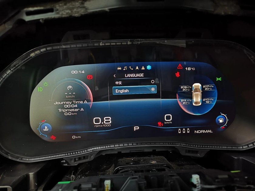 Haval f7 приборная панель