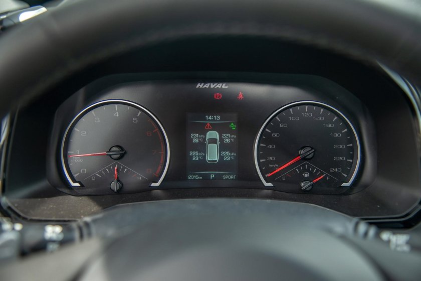 Приборная панель Хавал Джулиан