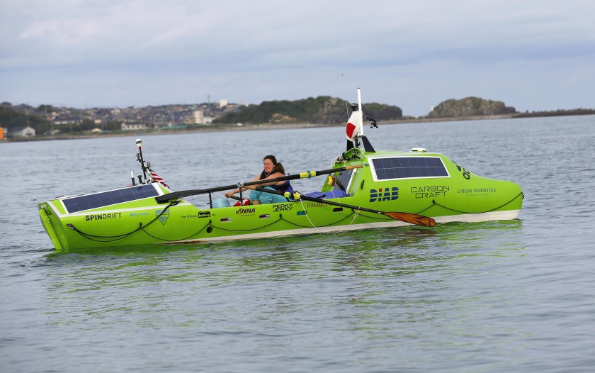 Океанская весельная лодка