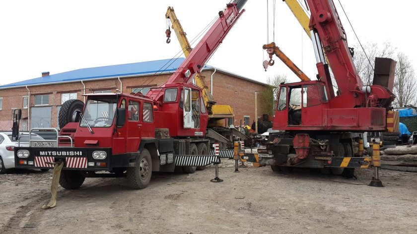 Автокранов Lokomo a351ns