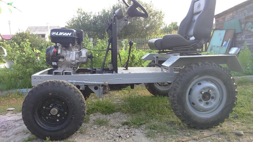 Минитрактор классика шасси