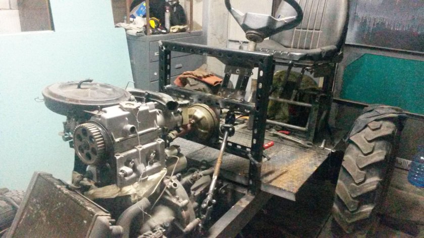 Минитрактор ДВС Ока 4 4
