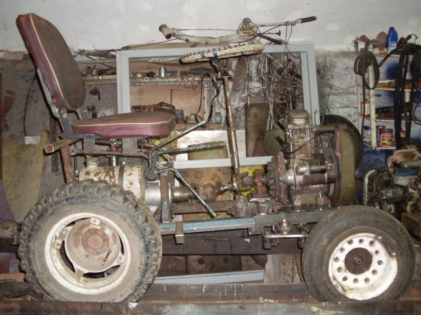 Минитрактор классика 4х4