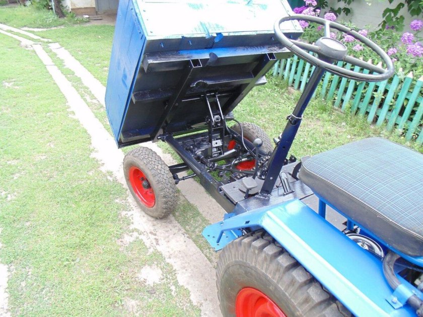 Минитрактор с двигателем т16