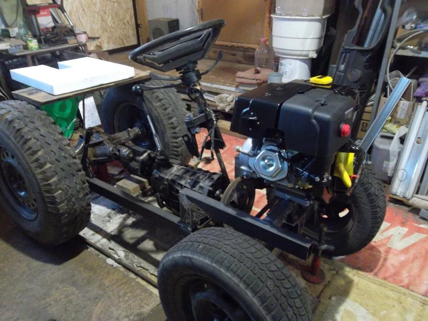 Мост ВАЗ 2106 минитрактор