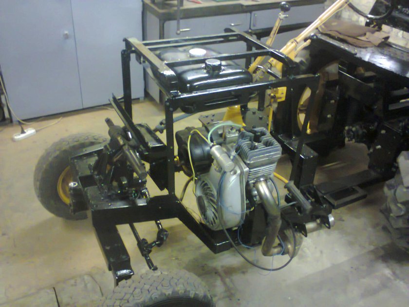 Муравей мотороллер переломка