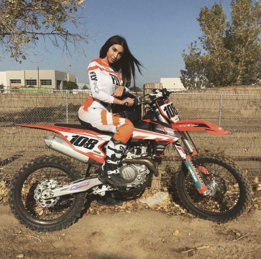 Motocross girl