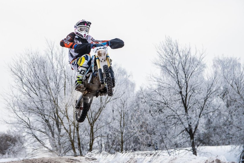 Эндуро зимой