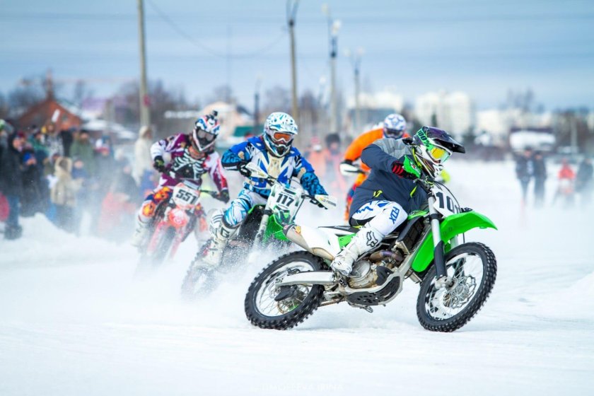 Эндуро зимой