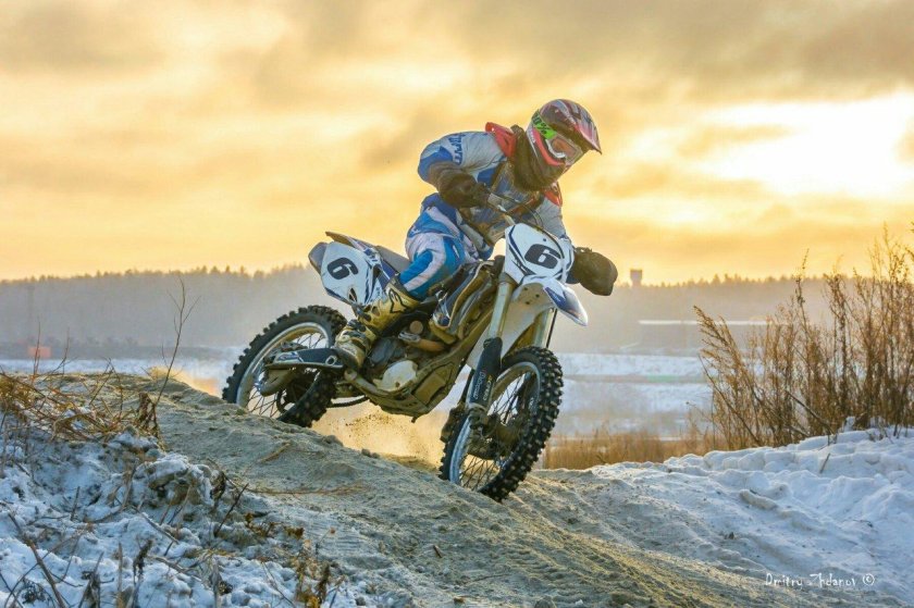 Эндуро зима