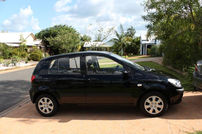 Хендай Гетц 2008 черная