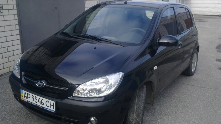 Hyundai Getz черный
