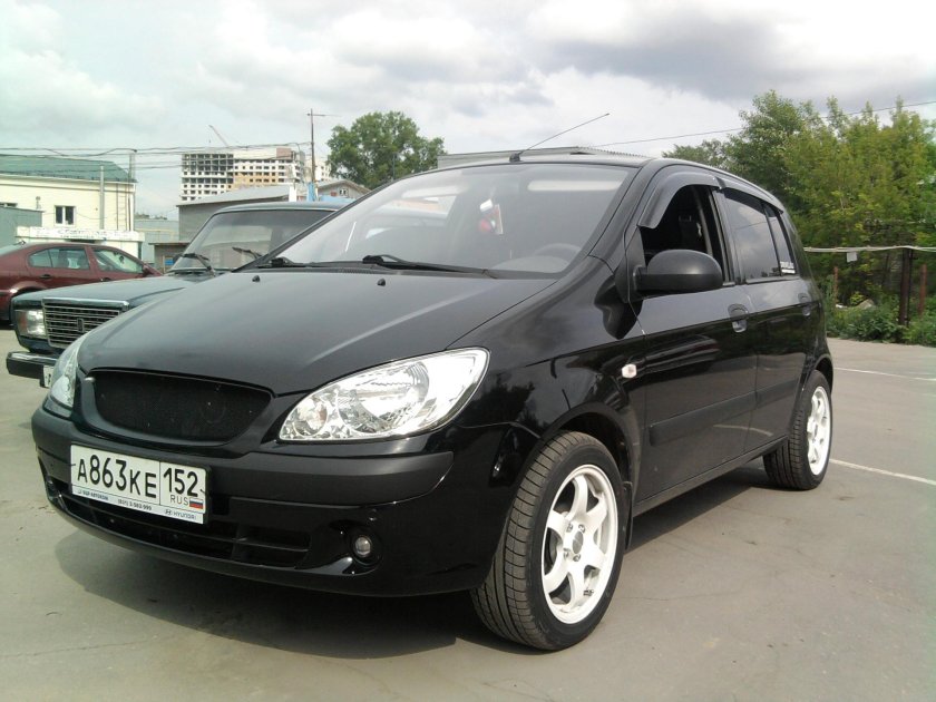 Hyundai Getz 1.6 черный