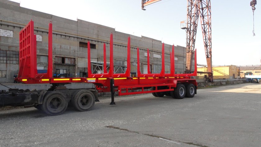 ТСП полуприцеп лесовоза