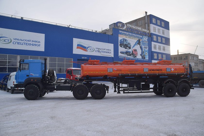 Полуприцеп-цистерна марки УЗСТ ППЦН-20