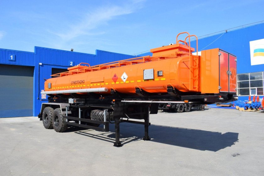 Полуприцеп-цистерна марки УЗСТ ппц-20