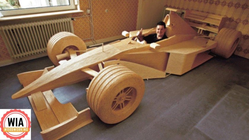 Деревянный автомобиль