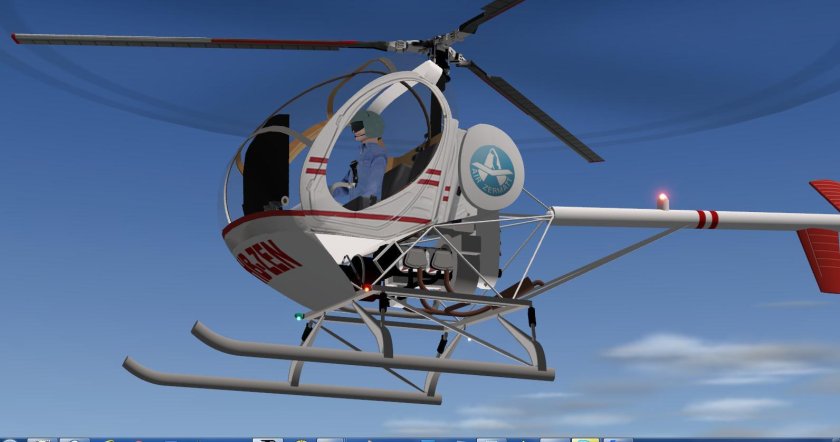 Легкий вертолёт Хьюз 300