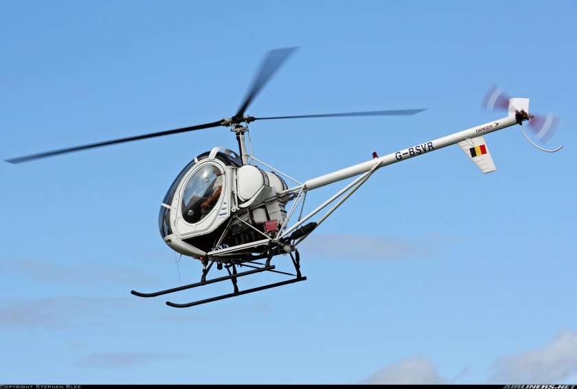 Schweizer 300c вертолет