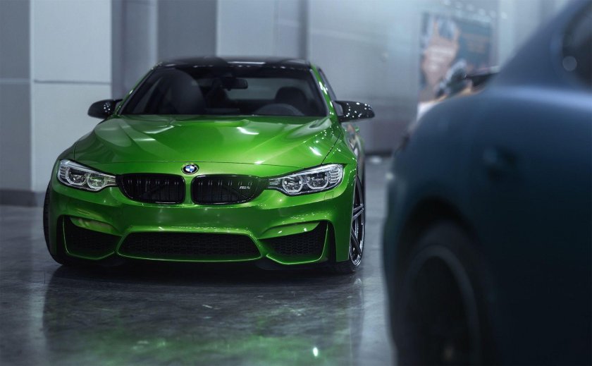 BMW m4 f82 Green