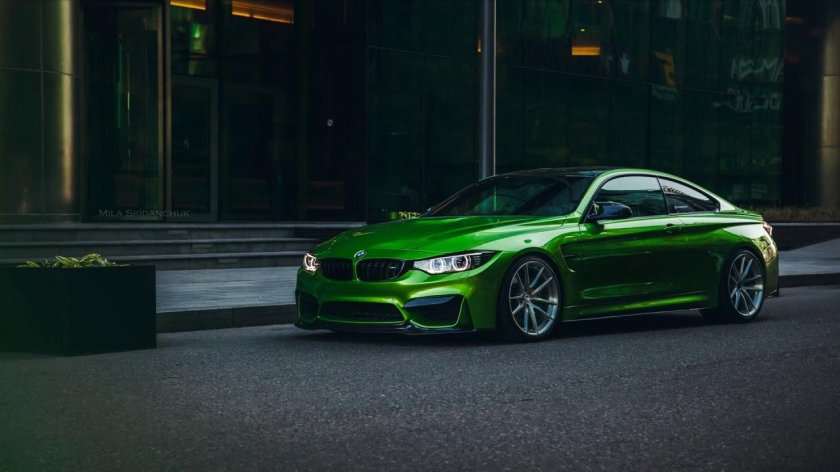 BMW m4 Green