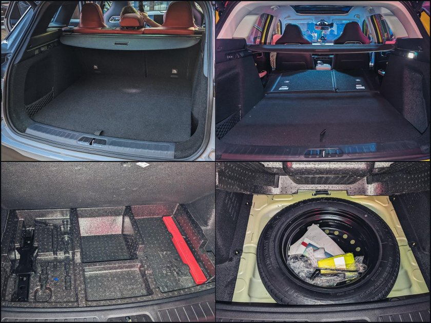 Большая сумка на весь багажник кроссовера