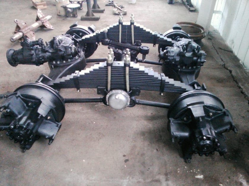 КАМАЗ 5511 задняя тележка