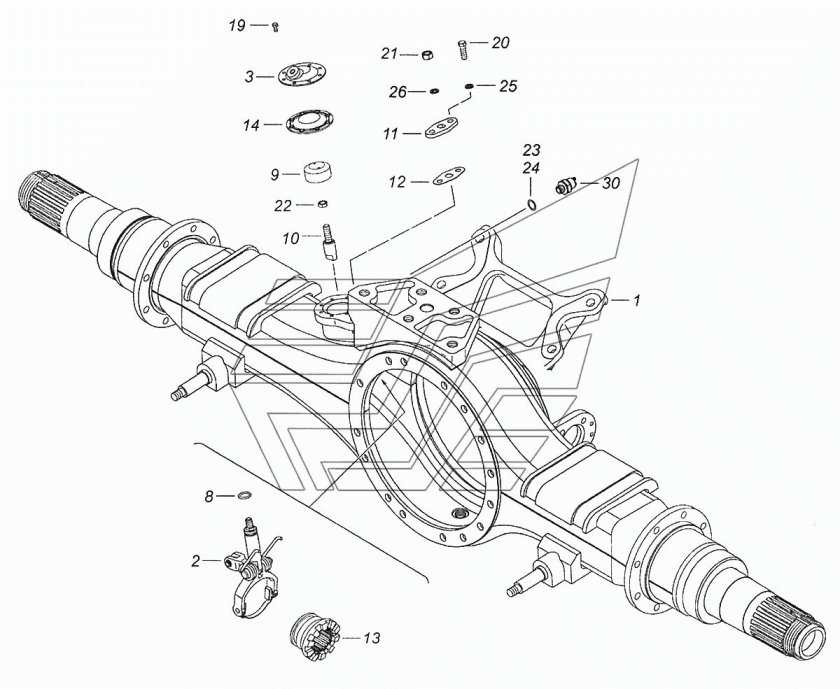 Сапун заднего моста КАМАЗ-43253
