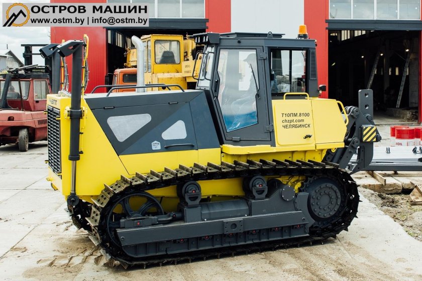 Трактор т10пм.8100и с корчевателем