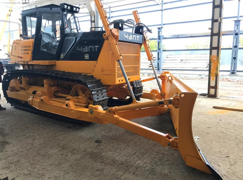 Бульдозер т-170 с поворотным отвалом