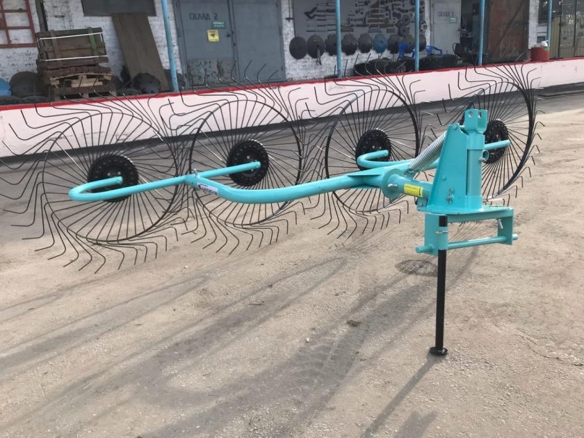 Грабли ворошилки ГВН 4