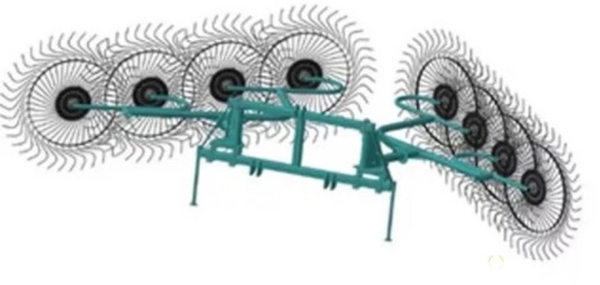 Грабли-ворошилки "ogr" 8 колес (6,3м)