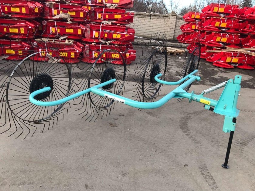 Грабли ворошилки ogr 4