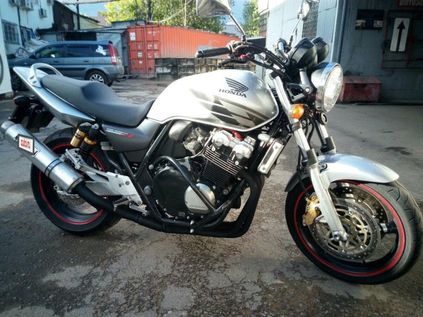 Хонда сб 400 втек 3