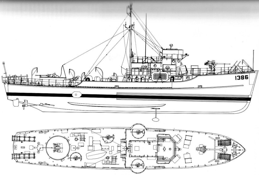 Морской охотник проекта 122 бис