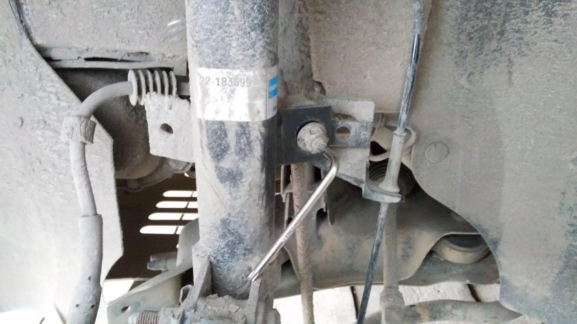 Стойки стабилизатора Пежо партнер 1.4