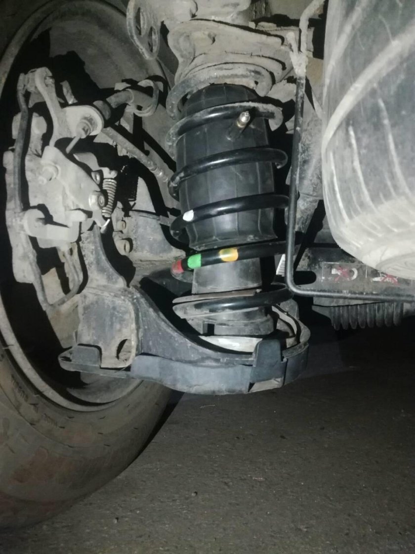 Peugeot partner Tepee пневмобаллоны