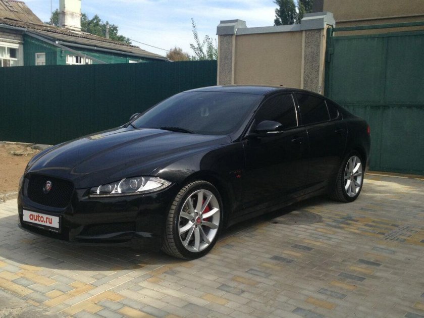 Jaguar XF 2008 черный