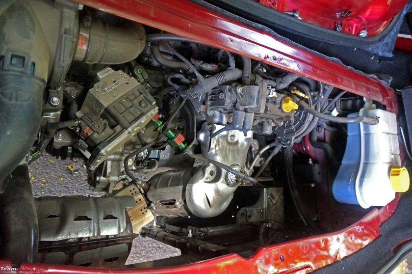Tata Nano двигатель
