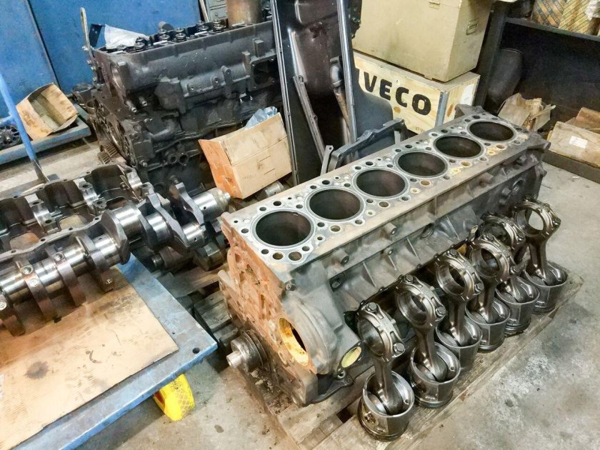 ГБЦ от МАЗ 6 цилиндров