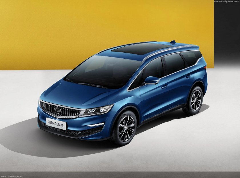 Geely минивэн 2022