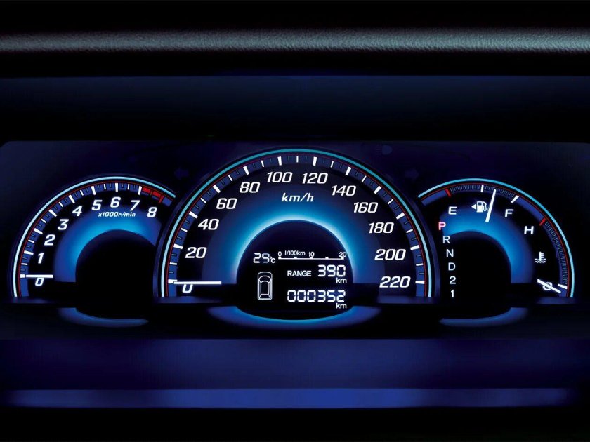 Honda Elysion приборная панель