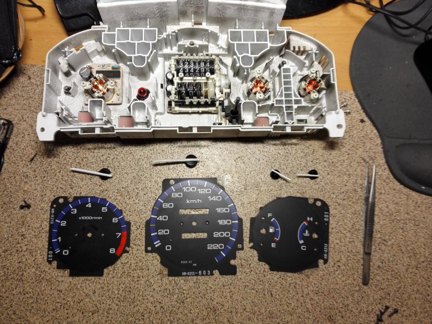 Приборная панель Honda Civic 6